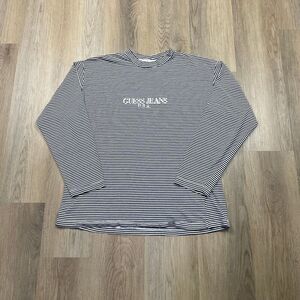 Vintage Guess Shirt Mens Extra Large Gray USA Asap Rocky 90s George Marciano